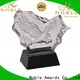 Noble Awards high-quality glass football trophies free sample For Gift 1