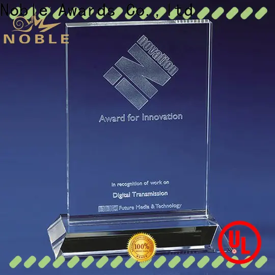 durable glass trophy design jade crystal bulk production For Sport games 1