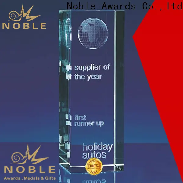 Noble Awards premium glass glass and crystal trophies free sample For Awards 1