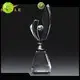 Noble Awards jade crystal glass tennis trophy free sample For Gift 1