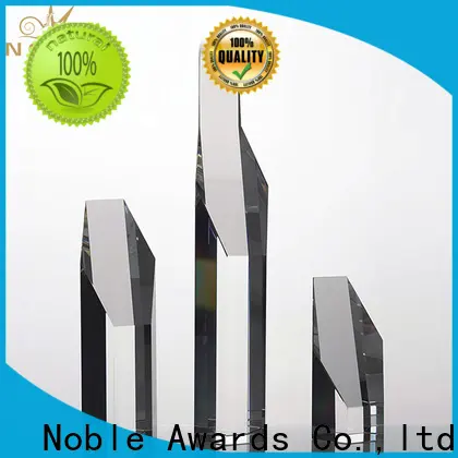 Noble Awards jade crystal etched glass trophies awards for wholesale For Gift 1
