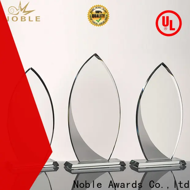 Noble Awards premium glass glass trophy suppliers bulk production For Sport games 1