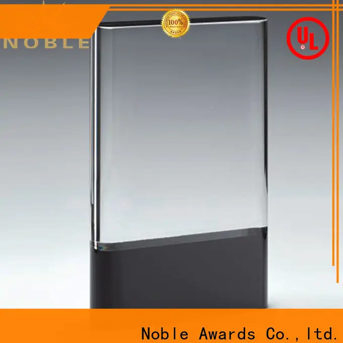Noble Awards premium glass small glass plaque supplier For Gift 1