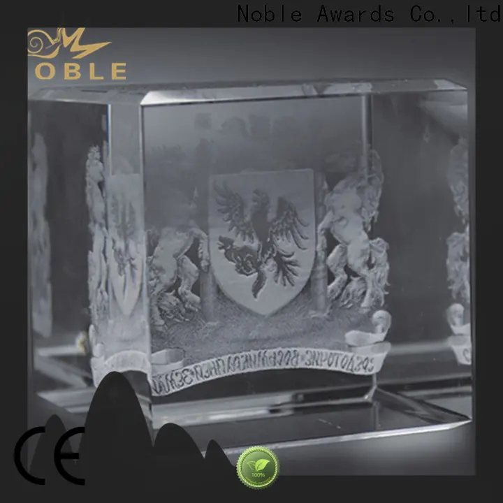 Noble Awards jade crystal glass trophy award free sample For Sport games 1