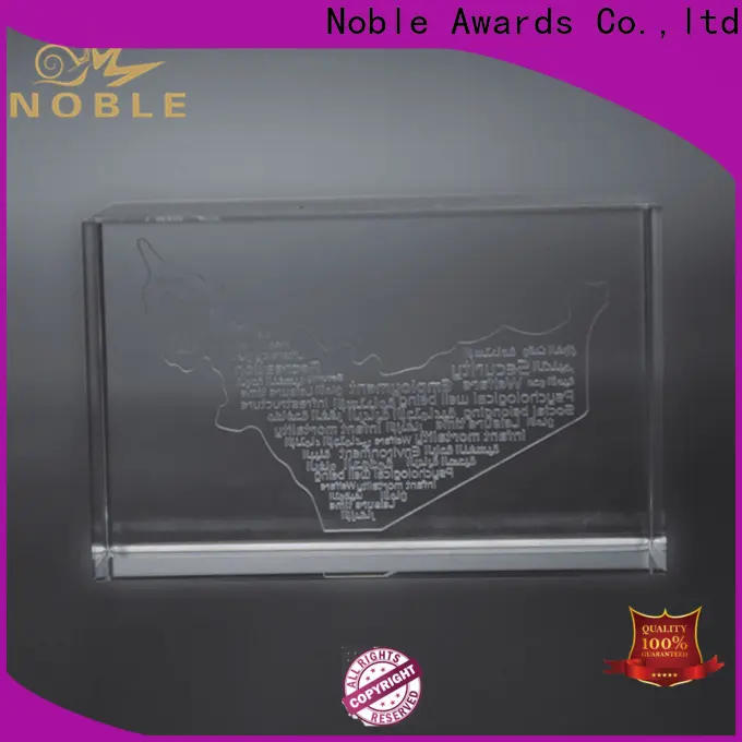 Noble Awards portable custom crystal NBA trophy ODM For Sport games 1