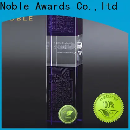 Noble Awards high-quality bespoke crystal soccer trophy for wholesale For Sport games 1