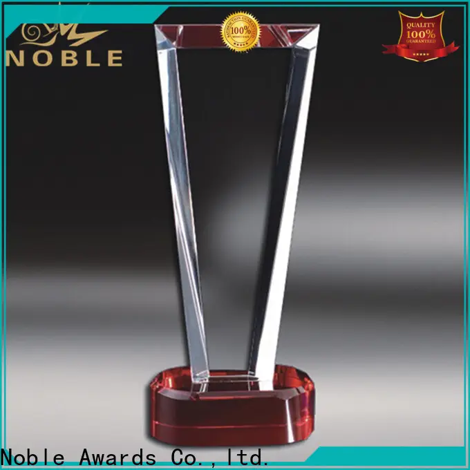 Noble Awards premium glass glass trophy designs bulk production For Gift 1
