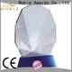 Noble Awards jade crystal glass football award free sample For Gift 1