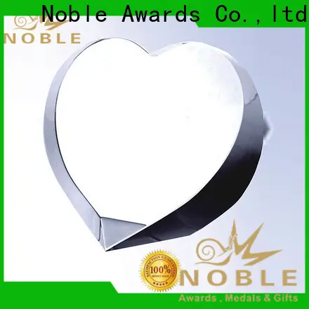 Noble Awards premium glass custom etched glass plaques OEM For Awards 1