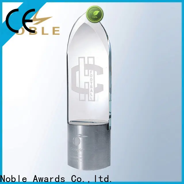 Noble Awards jade crystal glass baseball trophies get quote For Gift 1