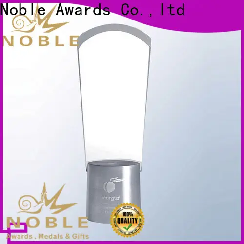 Noble Awards jade crystal glass plaque engraving free sample For Gift 1