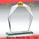 solid mesh glass and crystal trophies premium glass ODM For Awards 1