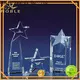 Noble Awards solid mesh etched glass plaque free sample For Gift 1