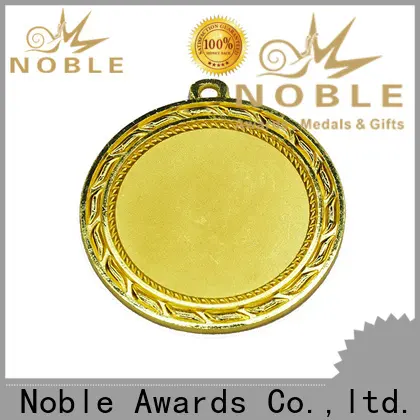 Noble Awards Zinc Alloy silver medal OEM For Sport games 1