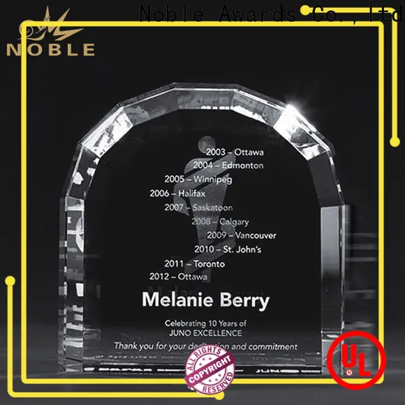 Noble Awards funky glass trophy manufacturers ODM For Awards 1