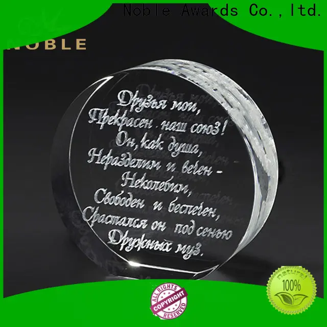 Noble Awards premium glass black glass awards supplier For Sport games 1