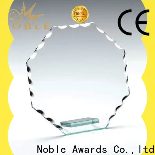 Noble Awards durable personalized glass trophy bulk production For Sport games 1