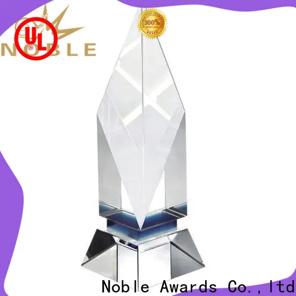 Noble Awards durable glass plaque engraving get quote For Gift 1