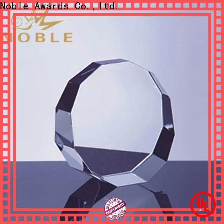Noble Awards jade crystal small glass trophy get quote For Gift 1