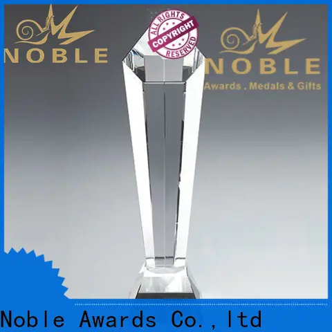Noble Awards solid mesh glass star trophy OEM For Sport games 1