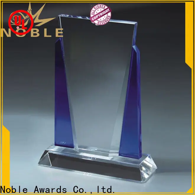 Noble Awards Breathable glass plate awards for wholesale For Awards 1