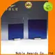at discount glass soccer trophies premium glass OEM For Gift 1