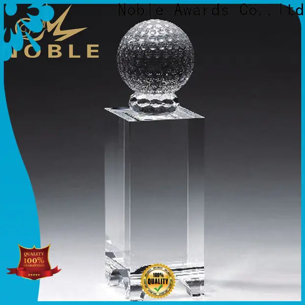 Noble Awards durable glass star trophy for wholesale For Sport games 1