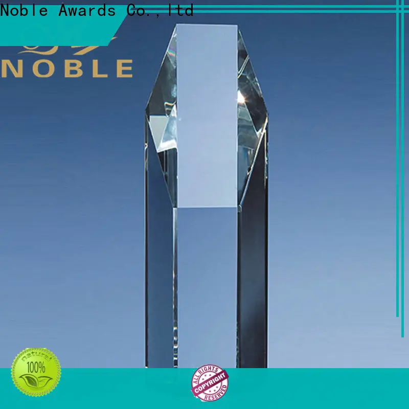 portable glass plate awards jade crystal ODM For Sport games 1