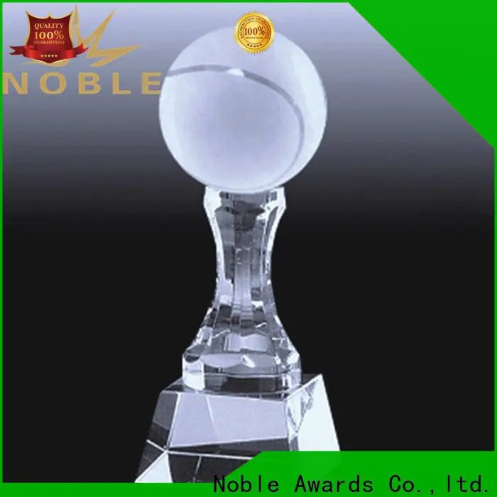 Noble Awards portable glass trophy maker customization For Sport games 1