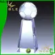 Noble Awards jade crystal round glass trophy bulk production For Sport games 1