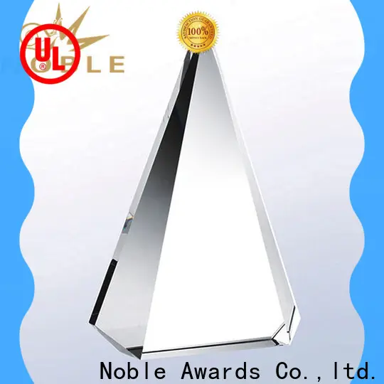 Noble Awards premium glass custom Crystal Trophy OEM For Sport games 1