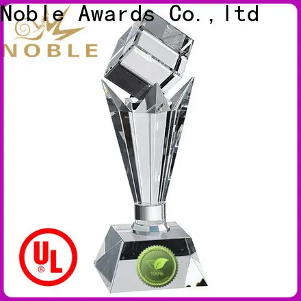 Noble Awards jade crystal customized Crystal Trophy for wholesale For Gift 1
