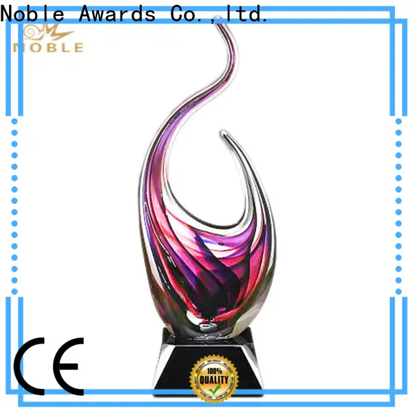Noble Awards at discount Hand Blown Glass Trophy customization For Gift 1