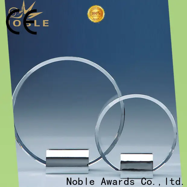 Noble Awards at discount custom made glass trophies OEM For Awards 1