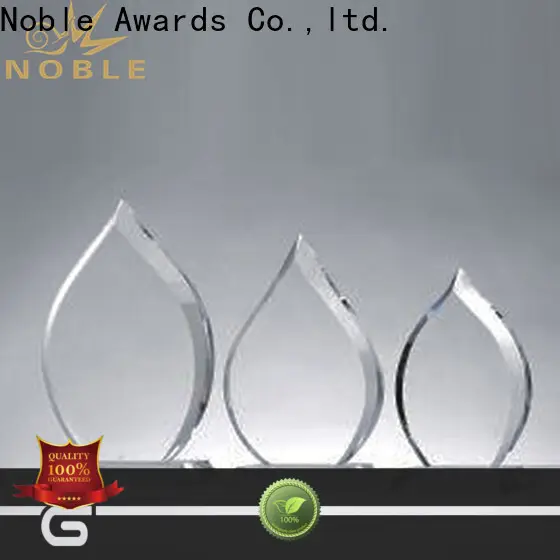 Noble Awards solid mesh glass trophy awards for wholesale For Sport games 1