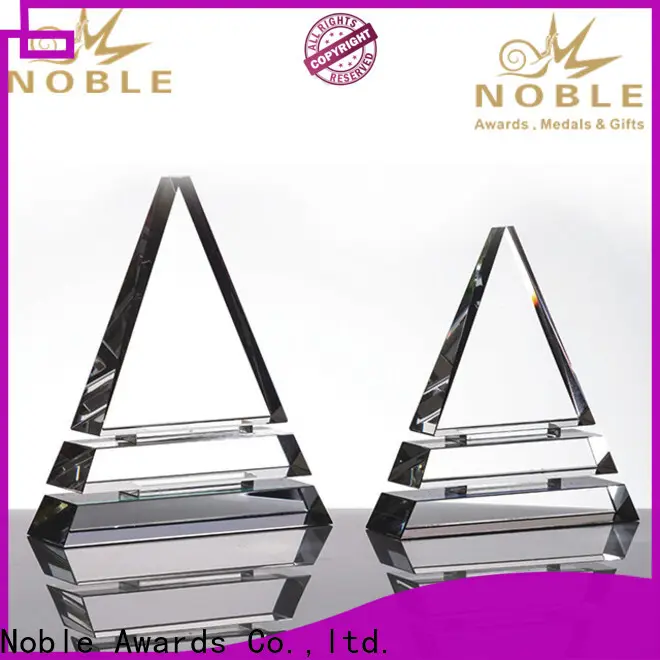 Noble Awards at discount bespoke crystal football trophy ODM For Sport games 1