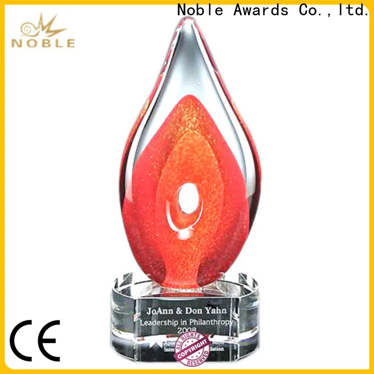 Noble Awards crystal sports trophy designs bulk production For Sport games 1