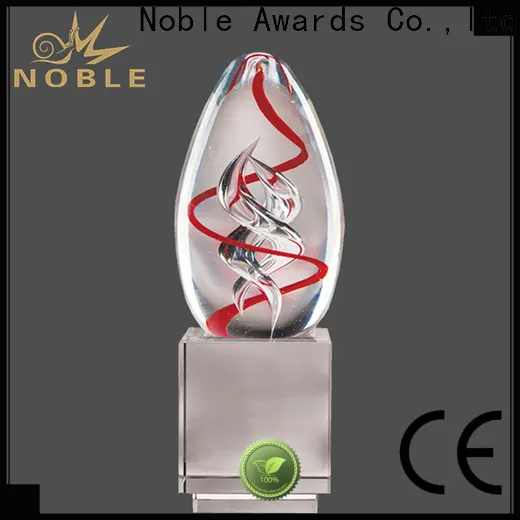 Noble Awards glass custom Art glass award get quote For Gift 1