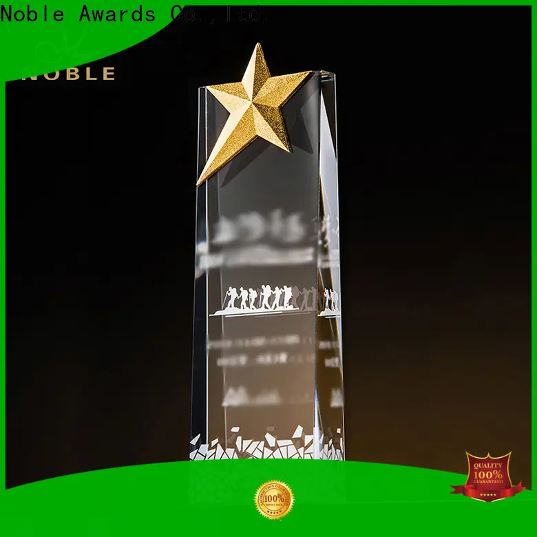 Noble Awards jade crystal glass awards supplier For Sport games 1
