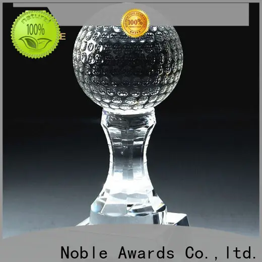Noble Awards premium glass Crystal American football trophy customization For Awards 1