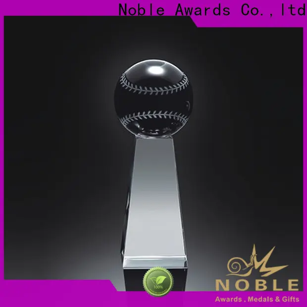 Noble Awards jade crystal glass golf awards free sample For Sport games 1