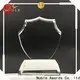 solid mesh glass basketball trophy premium glass free sample For Sport games 1
