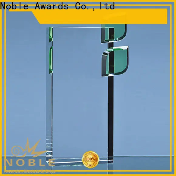 Noble Awards jade crystal custom glass awards and plaques for wholesale For Awards 1