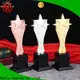 Noble Awards jade crystal Crystal American football trophy get quote For Gift 1