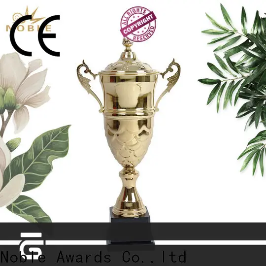 Noble Awards Breathable custom metal trophy with Gift Box For Sport games 1