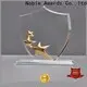 Noble Awards premium glass custom crystal football trophy get quote For Sport games 1