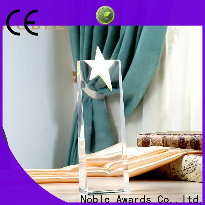 portable glass golf trophies premium glass ODM For Sport games 1