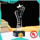 at discount crystal glass golf trophies jade crystal OEM For Gift 1