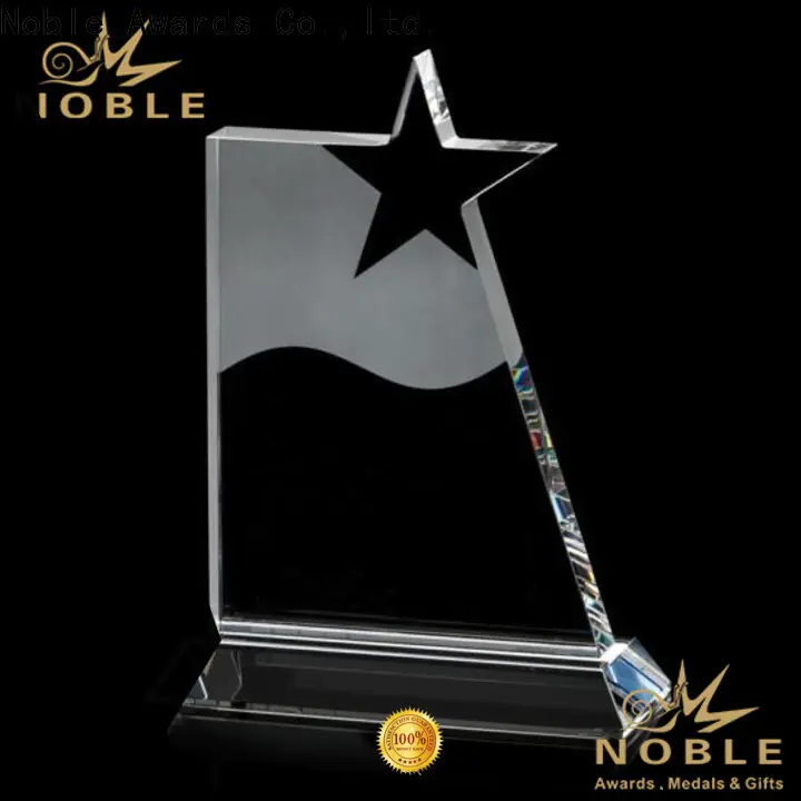 Noble Awards latest personalized glass trophy customization For Gift 1