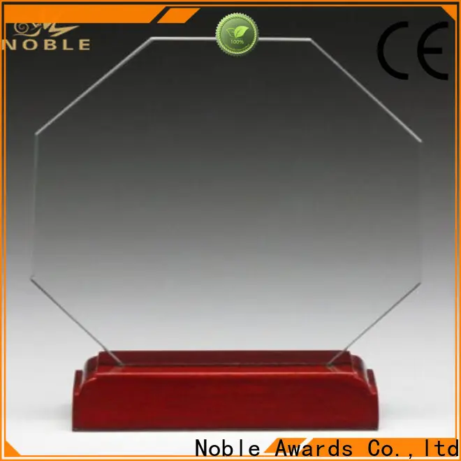 Noble Awards jade crystal glass plaques for engraving bulk production For Awards 1